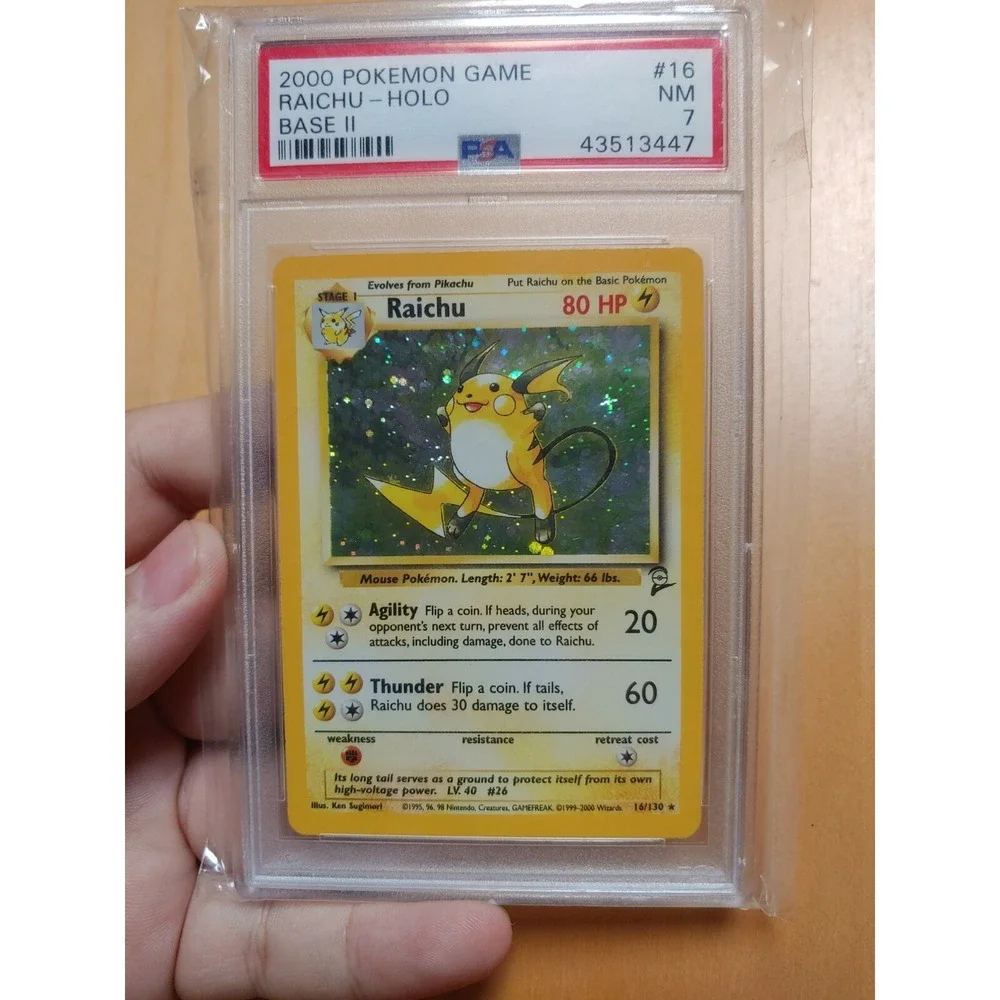 Raichu Base Set 2 Psa 7